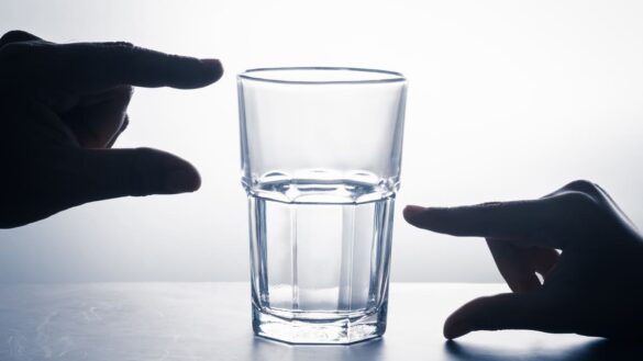 Glass half full/empty
