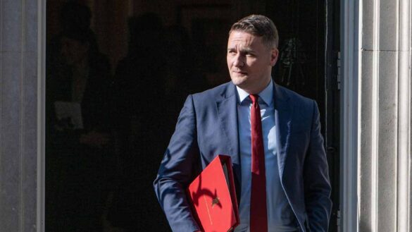 Health secretary Wes Streeting, picture on Downing Street, is urging resident doctors to vote no in the BMA's strike ballot