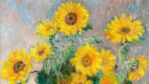 Sunflowers Monet