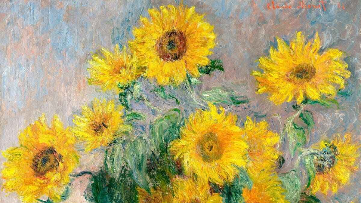 Sunflowers Monet