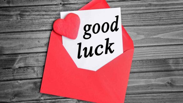 harassment good luck card