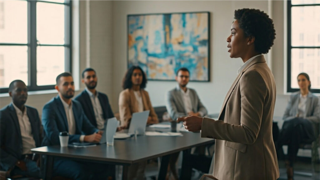 Female leader